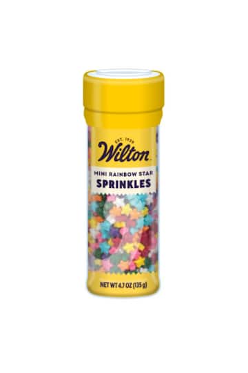 Wilton® Mini Rainbow Star Sprinkles